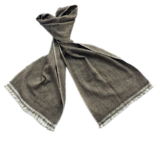 Herringbone Design Stylish Cashmere Scarf