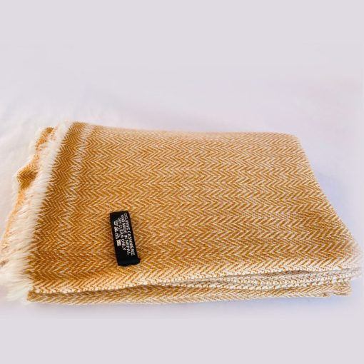 Cashmere Herringbone Reversible Soft Large Shawl Throws Blanket