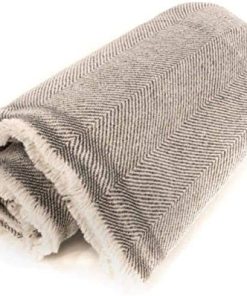 Aayam Cashmere Handwoven Wool Blanket Throw – Nepal – Multi Color Options – Sofa Travel Wrap