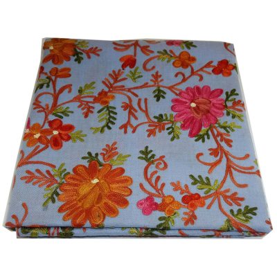 Beautiful Embroidery Handcrafted Cashmere Shawl
