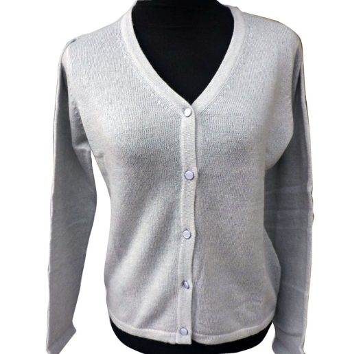 Ladies Cashmere Cardigan Sweater