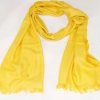 Yellow Soft Pashmina Cashmere Muffler