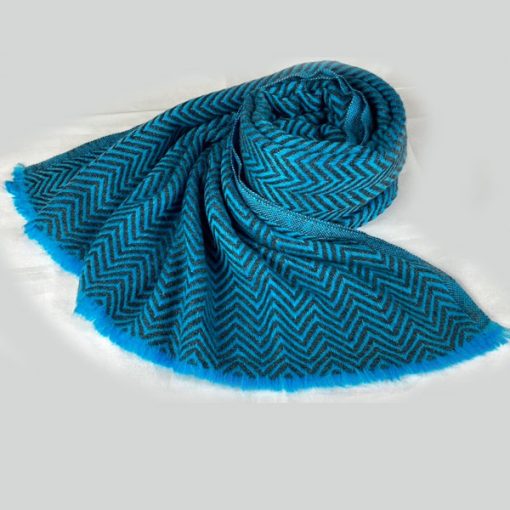 Sky Blue Cashmere stylish muffler