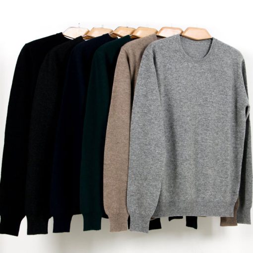 Cashmere V-neck Pullover Sweater For Men