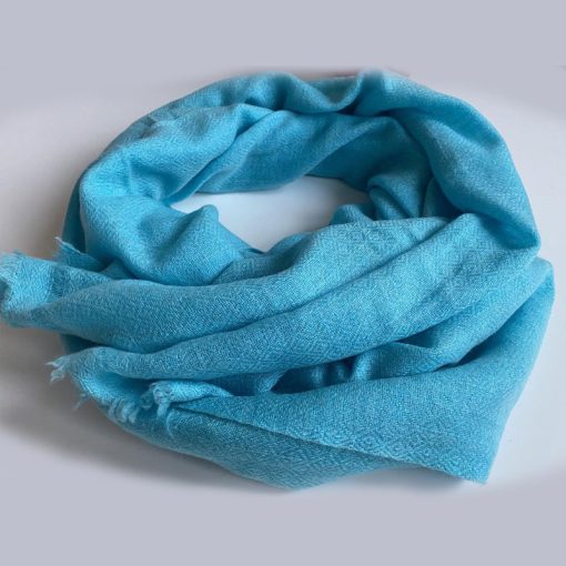 Cashmere Diamond Pattern Unisex Stole