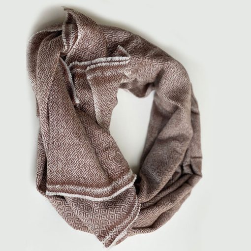 Unisex Diamond Style Cashmere Scarf