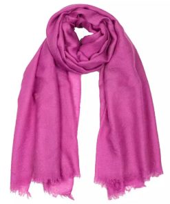 Beautiful Pink Tone Winter Cashmere Scarf