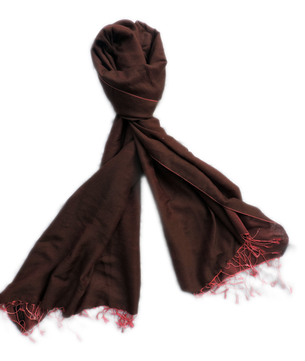 World Of Shawls Sarong In Cotone Tinta Unita - Copricostume O Sciarpa 110x200 Cm