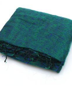 Green Color Soft Yak Wool Shawl