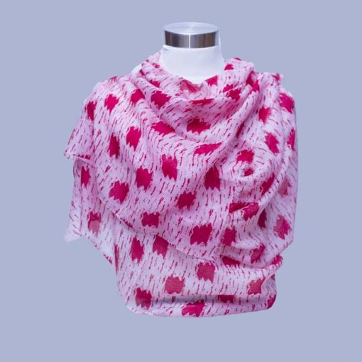 100% Pure Printed Pashmina