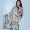 Luxury Embroidery Pashmina Cashmere Shawl