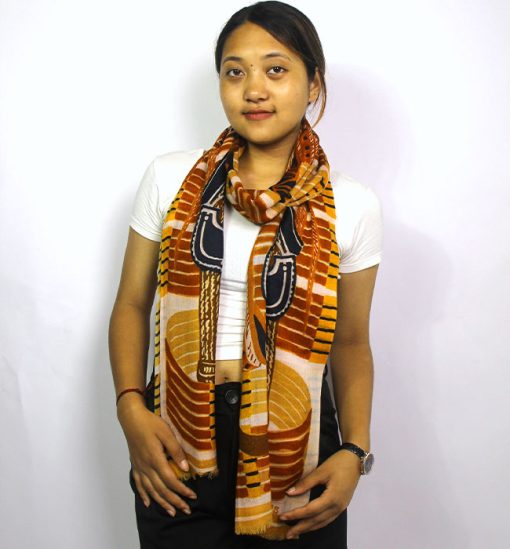 Digital Print Exclusive Cashmere Ring Shawls