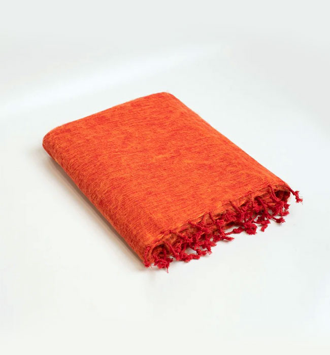 Super Soft 100% Yak Wool Throw Blanket, Handmade In Nepal – 50x90 Huge, Perfect For Cozy Living Room Or Bedroom