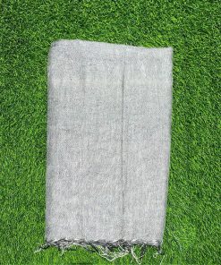 Fair Trade Gray Yak Wool Shawl