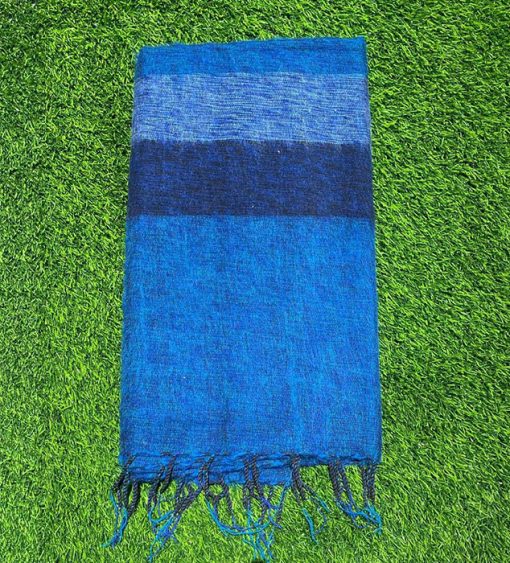 Himalayan Blue Yak Wool Scarf