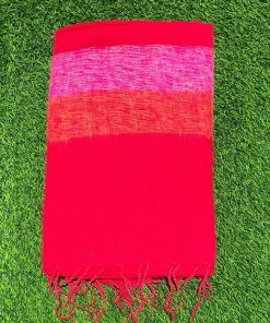 Red Tone Unisex Yak Wool Scarf