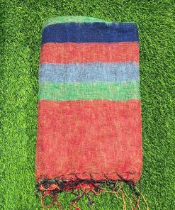Multicolor Nepalese Yak Wool Shawl