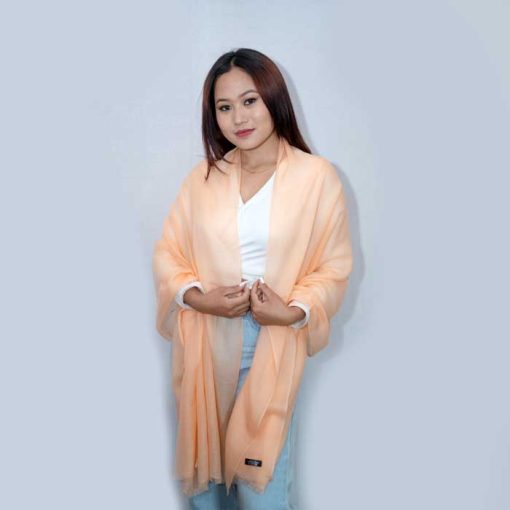 Luxurious Plain Color Cashmere Stole