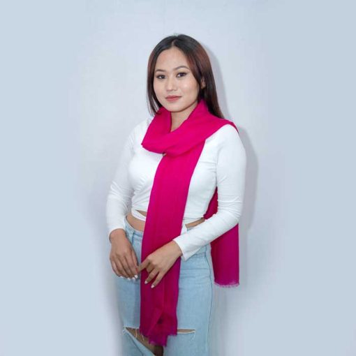 Lightweight Plain Cashmere Stole