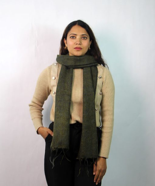 Yak Wool Muffler Made in Nepal