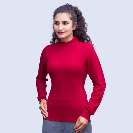 50% Cashmere 50% Wool Ladies Sweater