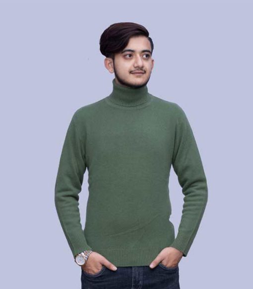 50% Cashmere 50% Wool Men Sweater