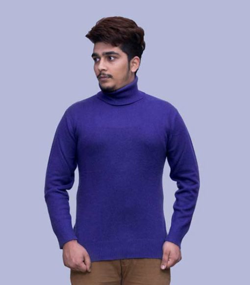 50% Cashmere 50% Wool Men Sweater