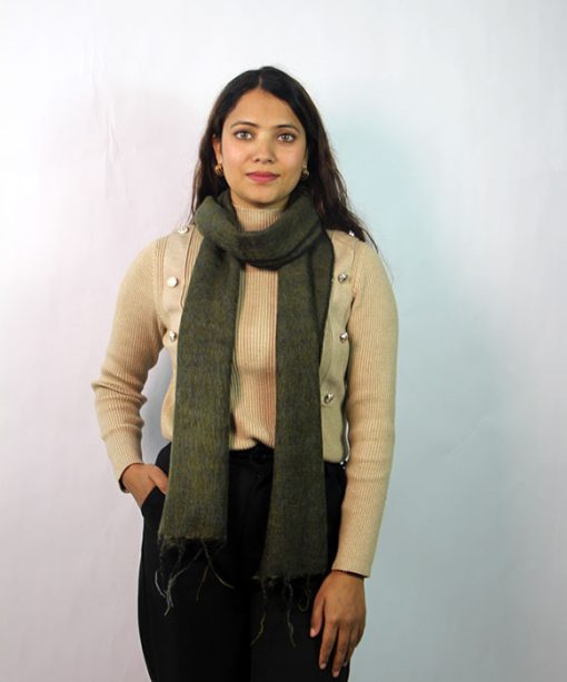 Yak Wool Muffler Made in Nepal