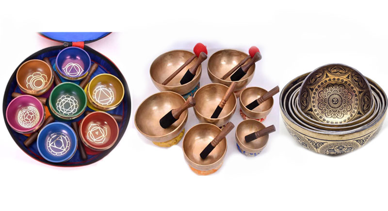 Tibetan Chakra Healing Singing Bowls Set Wholesale