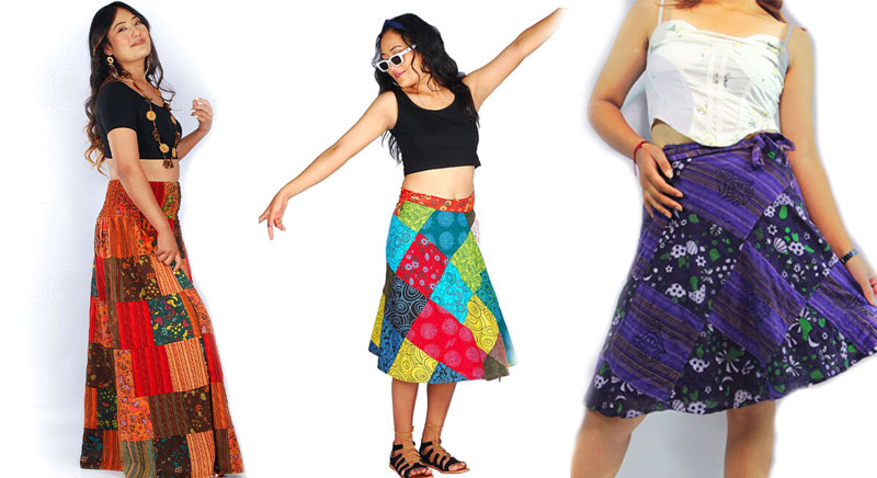 Hippie Cotton Wrappers Wholesale from Nepal