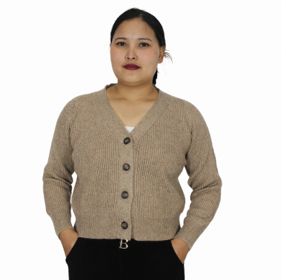 Handmade 100% Cashmere Ladies Sweater – Sustainable Hippie Fashion | Bulk Wholesale