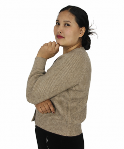 Handmade 100% Cashmere Ladies Sweater – Sustainable Hippie Fashion | Bulk Wholesale