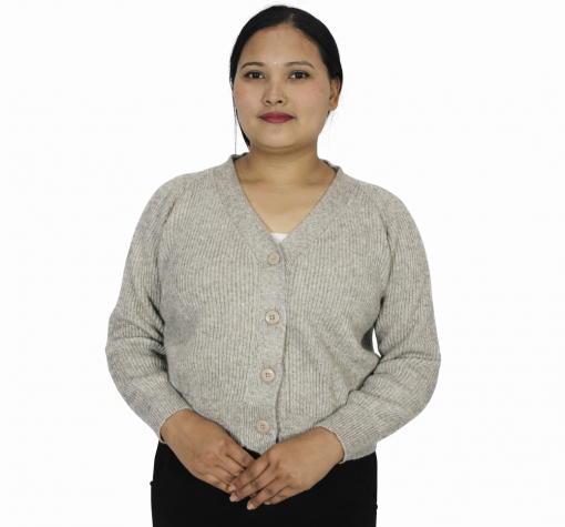 Organic Pure Cashmere Women’s Top – Bohemian Winter Essential | Nepal Wholesale