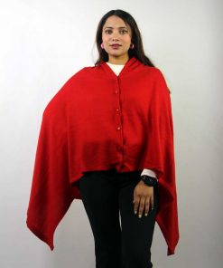 Exclusive Two in One Cashmere Poncho