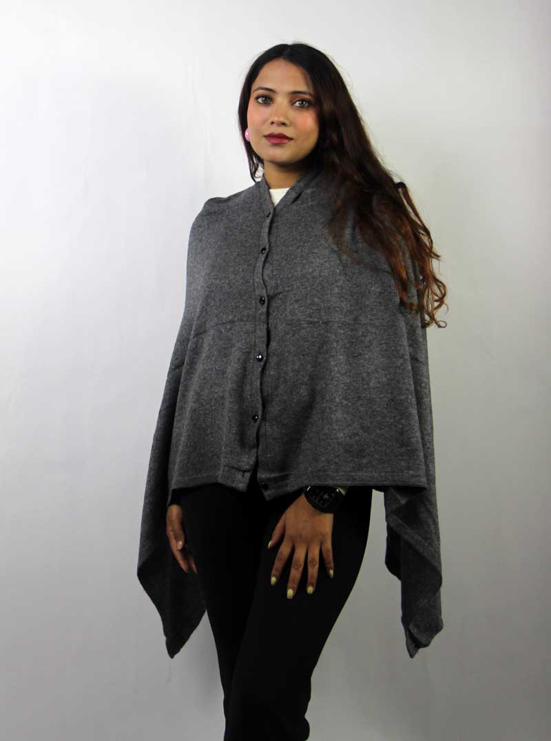 two-in-one-cashmere-poncho-05 Ultra Soft Premium Cashmere Wrap